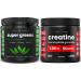 NutraChamps Complete Workout & Energy Bundle - Super Greens & Creatine Gummies.