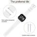 PACK 3 Soft Silicone Bands Compatible for Fitbit Versa 2 / Fitbit Versa/Fitbit Versa Lite Adjustable Sport Bands for Women Men Small Large(Without Tracker) (Small Black+White+Grey) Small Black+White+Grey - Buy Online on GoSupps.com