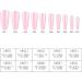 Pure Color Fake Nail Nail Tip Fake Nail Full Cover False Nail with 10 Different Sizes for Salons and Homes(05) - Buy Online on GoSupps.com