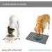 Buy Reopet Silicone Feed Mats for Pets - Waterproof Dog & Cat Mats with Elevated Edges - Gray 87x57 cm (1-Pack) - Perfect for Clean Feeding - Buy Online on GoSupps.com