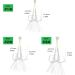 Goture Double Fishing Assist Hooks Kit - Glow Hook Slow Fast Fall Jigs - Lead Vertical Jigging Lures - Pack of 5 Luminous #2/0 (5pcs) - Buy Online on GoSupps.com