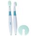 NUK Grins and Giggles Training Toothbrush Set  Blue