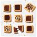 Michel et Augustin Gourmet Chocolate Cookie Squares - Individually Wrapped European Cookies - 3-Bag Variety Pack | 15 French Shortbread Cookies per Bag - Buy Online on GoSupps.com