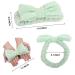 SONSENAI Bow Hair Band 4-Pack - Soft Carol Fleece Headbands for Women - Makeup Shower Headwraps - Multi-colored - Buy Online on GoSupps.com