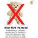 Astronaut Space Teddy Bear Outfit - Fits 16/40cm Bears (Bear Not Included) - Buy Online on GoSupps.com