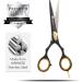 YSCARE Professional Hair Scissor - Stainless Steel Hair Cutting Shears for Salon Barbers - 6.5 inch Straight Blade - Ideal for Men, Women, Children, and Adults - Buy Online on GoSupps.com