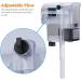 PULACO Ultra Quiet Aquarium Hang on Filter - Small Fish Tank Filter (66GPH 3W) for 2-8 Gallons - Buy Online on GoSupps.com