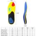 Original Anti-Odour Shoe Insoles - Breathable Arch Support Inserts for Plantar Fasciitis & Flat Feet Relief - Unisex XL Size - Buy Online on GoSupps.com