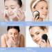 Rechargeable Waterproof Silicone Facial Cleansing Brush - Deep Cleansing & Gentle Exfoliating Electric Face Scrubber for Men & Women (Black) - Shop Internationally - Buy Online on GoSupps.com