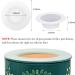 ASAWASA 2 Pcs Wax Warmer Silicone Liner - No Mess, No Scrape Scented Wax Removal - Reusable & Long Lasting - 2.2 inch Diameter - Plug in Wax Warmer - Buy Online on GoSupps.com