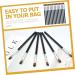 Baluue 100 Pcs Eye Shadow Brush Eye Applicator Salon Makeup Diffuser Thin Eyeliner Brush Artificial Fiber - Buy Online on GoSupps.com
