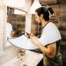 Beard Bib Apron for Easy Shaving & Grooming - Non-Stick Waterproof Beard Hair Catcher for Men | Great Father's Day Gift - Buy Online on GoSupps.com