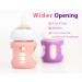 Silicone Baby Bottle Sleeves for Philips Avent Natural Glass Bottles - 4oz, Pack of 2 - Pink/Purple Bear Design - Buy Online on GoSupps.com