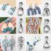 Keoker Polymer Clay Cutters Set - 36 Stainless Steel Shapes with 16 Circle Cutters and 60 Earrings Accessories for Jewelry Making - Buy Online on GoSupps.com