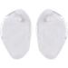 Silicone Foot Pads Shoes Inserts Shoe-Pad Cushion Flip Flop Sandals Toe Separator Massage Insoles for Woman Men Useful and Attractive