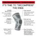 2 Pack Knee Brace with Gel Pad & Stabilizers - Relief for Meniscus Tear ACL Arthritis - Black Large - International Shipping Available - Buy Online on GoSupps.com