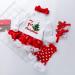 Winmany Newborn Baby Girls Christmas Romper Tutu Dress Set 6-12 Months with Headband, Leg Warmer, and Shoes - Buy Online on GoSupps.com