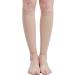 MDRCG Calf Bandage & Compression Stockings for Men & Women | Support Socks for Varicose Veins | Comfortable Footless Design in Skin Color - Buy Online on GoSupps.com