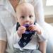 Dr. Brown's Flexees Friends Silicone Teether Purple Octopus - 3 Pack Pink White - BPA Free - 3m - Buy Online on GoSupps.com