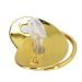 Buy Exquisite Golden Crown Letter J Rhinestone Pacifier with Chain Clip - International Shipping Available - Buy Online on GoSupps.com