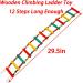 Wooden Climbing Ladder Toy for Small and Medium Birds - 12-Step Design for Parrots, Budgies, Cockatiels, Macaws, African Greys - VTurboWay - Buy Online on GoSupps.com