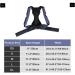 Adjustable Clavicle Posture Corrector - Back Support Belt for Men & Women | Relieve Back Pain Improve Posture & Prevent Scoliosis (Small Black - Buy Online on GoSupps.com