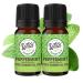 Wild Essentials Peppermint 100% Pure Essential Oil 2 Pack - 10ml Therapeutic Grade Made and Bottled in The USA Peppermint 0.34 Fl Oz (Pack of 2)