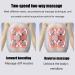 Electrical Lumbar Massage Device - Portable Back Cushion with 42 Heat 2 Modes 15-Minute Timer | Ideal for Home & Office Use - International Shipping Available - Buy Online on GoSupps.com