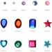 2102pcs Self-Adhesive Gems for Crafts - Bling Rhinestones Stickers in Assorted Shapes and Muticolor for DIY Projects - Buy Online on GoSupps.com