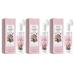 Nettoyant Moussant La Rose - Contr le Du S bum Nettoyage En Profondeur Des Pores Hydratant Et claircissant Doux For Tous Les Types De Peau Quotidien Le Visage(3PCS)