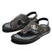 Summer Orthopedic Slippers for Mens Casual Comfy Lightweight Foot Correction Flat Sandals Stylish Non-Slip Bunion Splints Flip Flops for Hallux Valgus/Toe Corrector 9 Grey