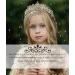 Yean Silver Rhinestone Princess Tiara Crown - Crystal Birthday Headband for Women/Girls - Hair Accessory - Buy Online on GoSupps.com
