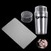 Ignire French Tip Nail Stamp 2 Pc Nail Art Stamper Kit Clear Silicone Nail Stamping Jelly Stamper For Long & Short Nails with Scraper Nail Stamper Kit for French Manicure Home DIY Nail Salon - Buy Online on GoSupps.com
