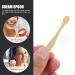 SOLUSTRE Creme Makeup 10Pcs Gold ABS Mini Spoon Makeup Spatula Cosmetic Spatulas Facial Reusable Scoop Facial Cream Spoon Beauty Spoons for Cream Lotions Moisturizers Metal Cooking Spoon - Buy Online on GoSupps.com