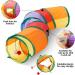 Blnboimrun Cat Tunnel with Play Ball Interactive Peek-a-Boo Chute & Tube Toy for Indoor Cats | Camouflage S-Style Design - Buy Online on GoSupps.com