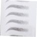 Beavorty 6 Pcs 3d Eyebrow Stickers Brow Transfer Stickers Makeupset Imitation Eyebrow Water Proof 6d The Lazy - Buy Online on GoSupps.com