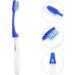 Buy Minkissy Foldable Toothbrushes - 10 Portable Manual Toothbrushes with Soft Bristles | Reusable Travel Toothbrush for Men & Women - Buy Online on GoSupps.com