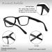 5 Pack Blue Light Blocking Reading Glasses - Spring Hinge Eyeglasses for Men & Women - Stylish 0.75x Readers & Sunglasses - International Shipping Available - Buy Online on GoSupps.com