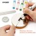 OWDEN 6-Piece Metal Stamp Enamel Marker Set for DIY Jewelry, Engraving, Steel Stamps - 6 Vibrant Colors - Buy Online on GoSupps.com