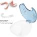 Portable Denture Box | Gray Tooth Holder for Dentures & Earplugs | Durable & Stylish Storage Solution - Buy Online on GoSupps.com