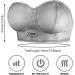 Buy Electric Bust Massager - Wireless Breast Enhancer with 3 Modes | Anti-Sagging Chest Shaping | USB Rechargeable | Silver Gray - Buy Online on GoSupps.com