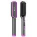 Hair Straightener Brush 30-Speed Negative Ion Hair Straightener Styling Comb Hot Comb Electric Hair Styling Tools Fast Heated Hair Brush Suitable for Home and Salon