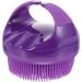 SEWACC 5pcs Silicone Bath Brush Set - Body Cleaning Massager and Shower Tool in Purple - Buy Online on GoSupps.com