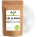 Sea salt 250g - Fine grain - Versatile and tasty salt for all your dishes - 100% Natural - NCA