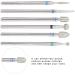 6Pcs Stainless Steel Nail Drill Bit Set - Manicure Nail Art File Bits Tools (#8) - Buy Online on GoSupps.com