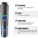 5-in-1 Professional Hair Clippers for Men - Electric Shaver & Grooming Kit | Beard & Nose Hair Trimmer Set - Buy Online on GoSupps.com