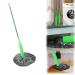 2 in 1 Dehydrated Mop Strong Absorbent Cleaning Mop 360 Degree SPI-n Round Wall Cleaning Mop Household Cleaning Mops(1pc)