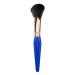 Bdellium Tools Professional Makeup Brush - Golden Triangle 991 Powder Fan - With All Vegan and Soft Synthetic Fibers For Defining the Cheekbones (Blue 1pc)