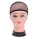 Buy 3-Piece Black Wig Cap Elastic Stocking - Nylon Stretch Mesh Weaving Cap for Wig Intermediate Layers - International Shipping Available - Buy Online on GoSupps.com