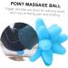 Beaupretty 3-in-1 Star Fitness Ball - Silicone Massage Globe for Muscle Relief & Yoga - Foot Massager & Gymnastics Ball for Children | International Shipping Available - Buy Online on GoSupps.com